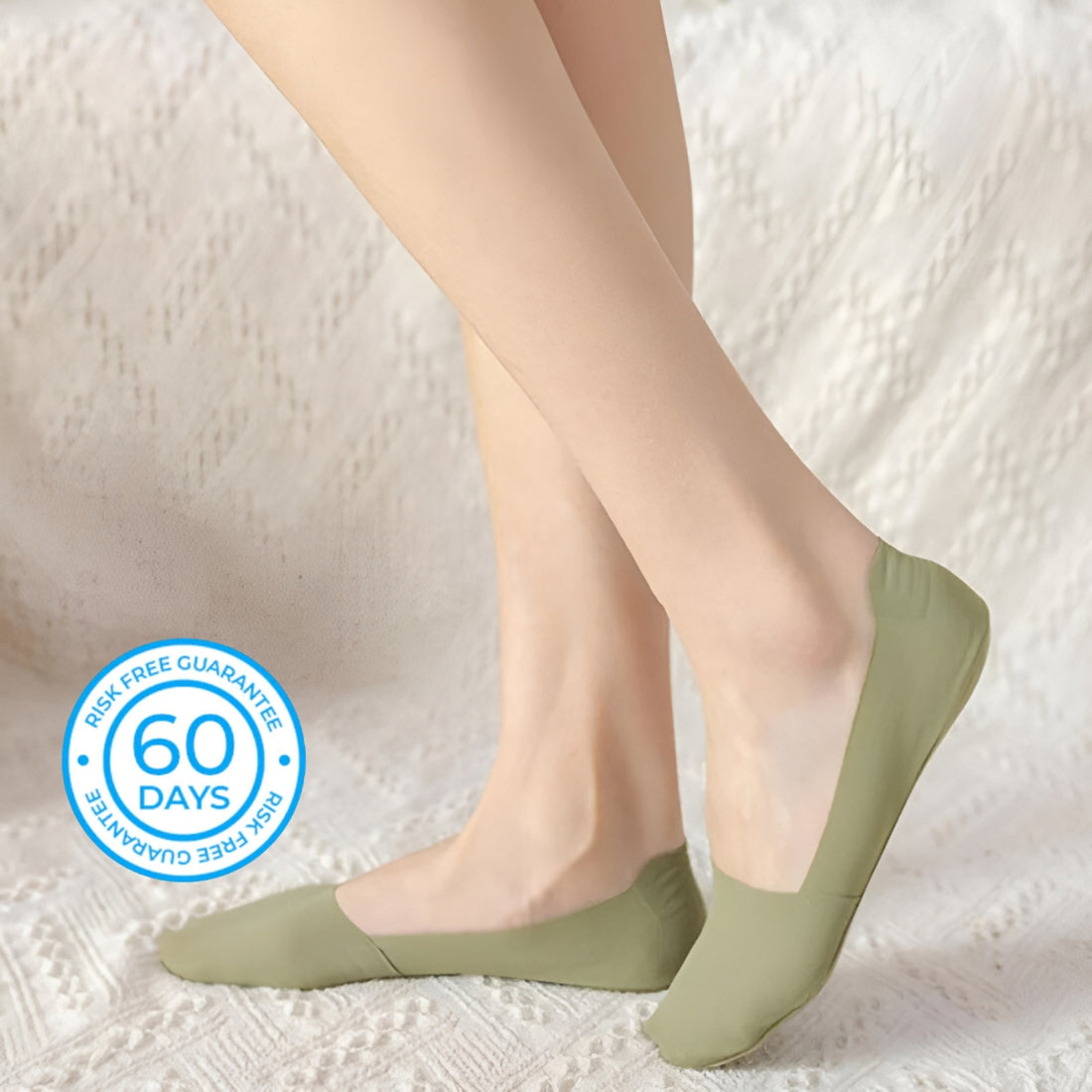 Serenosole™ Comfy Socken | Unsichtbar, rutscht nicht und immer frische Füße (3+2 GRATIS)