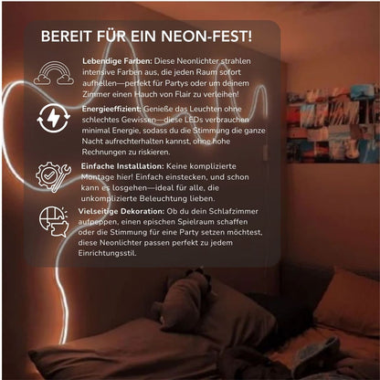 Serenosole™ RadiantVibe Neon Led | Lebendige, auffällige Neonfarben | Ultimative Neon-Vibes 2024!