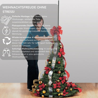 Serenosole™ BrightTree Smart Weihnachtsbaum | Stelle den Weihnachtsbaum jetzt in 30 Sekunden auf.