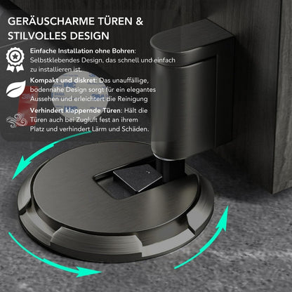 Serenosole™ Holdique Türstopper | Hält Türen ruhig, ganz ohne Bohren. | Beliebtester Türstopper 2024 (1+1 GRATIS)