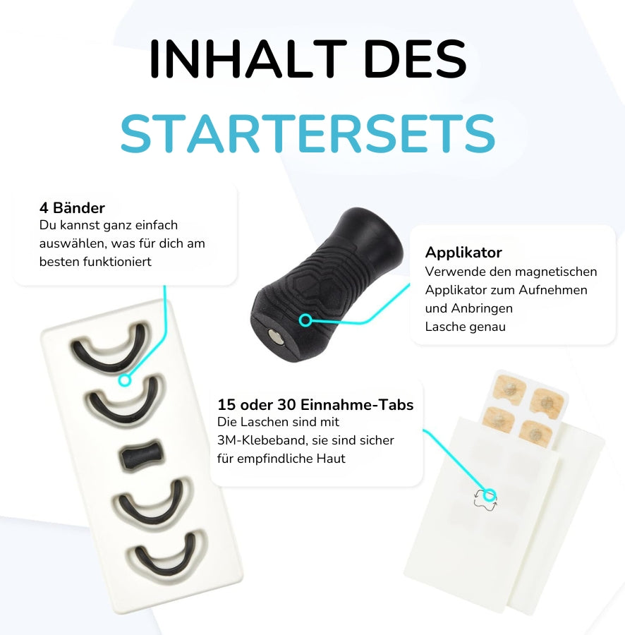 Serenosole™ Starterpaket für Nasenstreifen | Verbessere deine Schlafqualität und deine Gesundheit