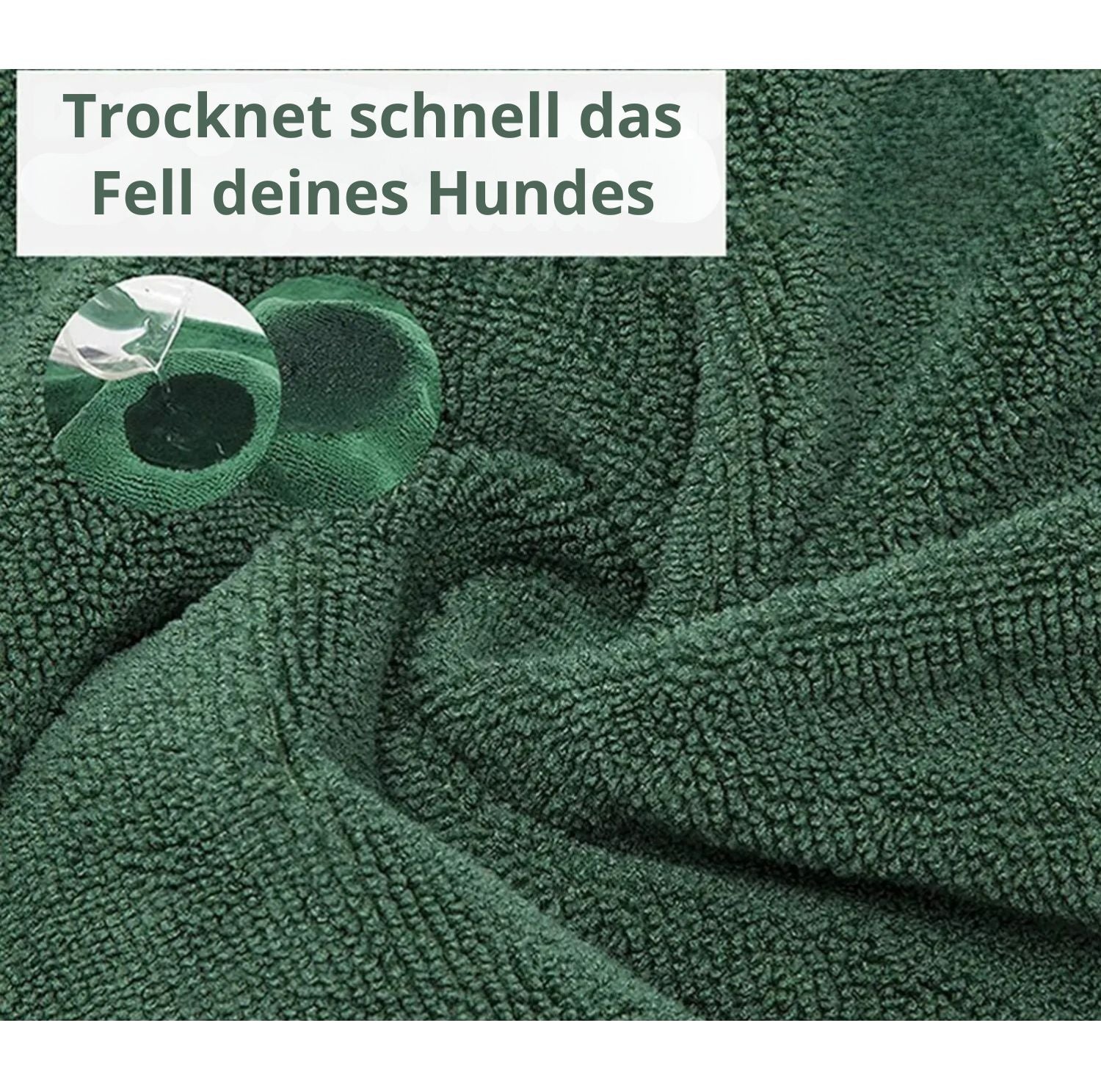 Serenosole™ PupComfort Bademantel für Hunde | Hält Hunde warm und trocken | Die beste Lösung für nasse Hunde 2024