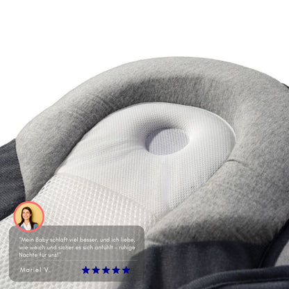 Serenosole™ BabyNest | Hilft deinem Baby, ruhig zu schlafen, mit sanfter Unterstützung für Kopf und Bauch | Ultimative Baby-Schlafunterstützung 2025