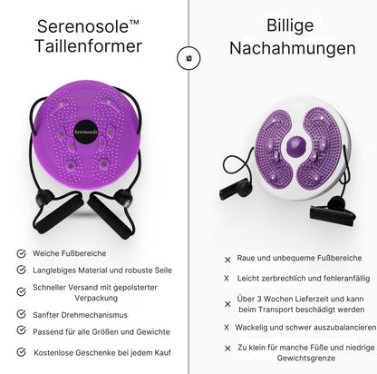 Serenosole™ WaistWhirl | Dreh dich fit – für eine schlanke Taille, ganz einfach und effektiv | Ultimativer Taillentrainer 2025