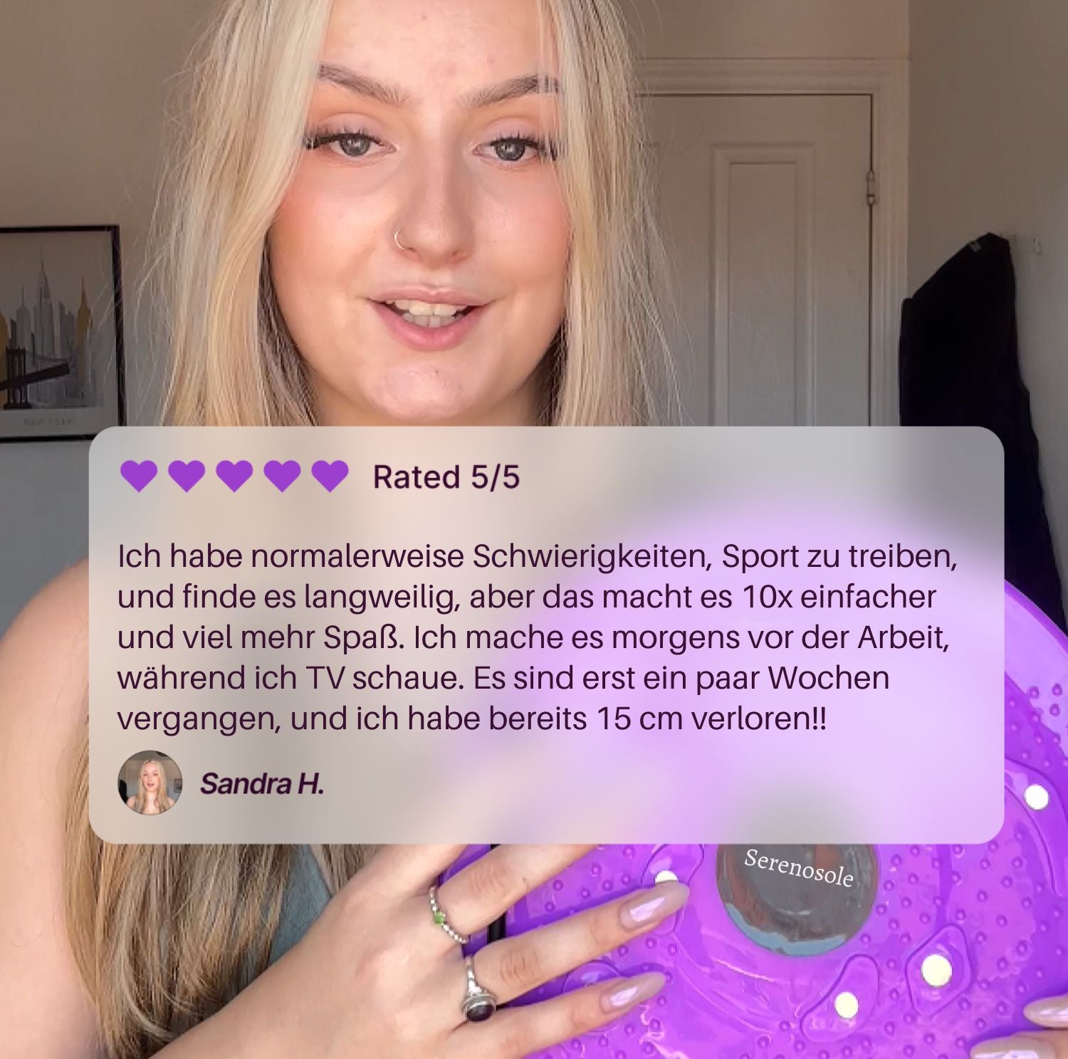 Serenosole™ WaistWhirl | Dreh dich fit – für eine schlanke Taille, ganz einfach und effektiv | Ultimativer Taillentrainer 2025